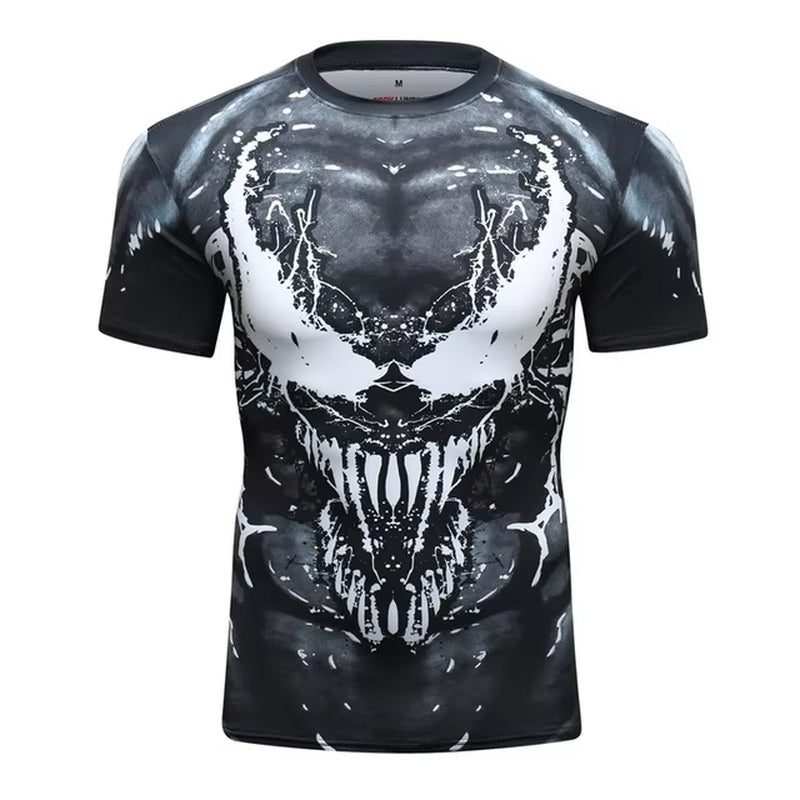 Rashguard Men'S Kimono Jiu Jitsu Mma T-Shirt+Pants Sets Muay Thai Shorts Bjj Rashguard for Men Gym Boxing Jerseys Clothing Boxeo