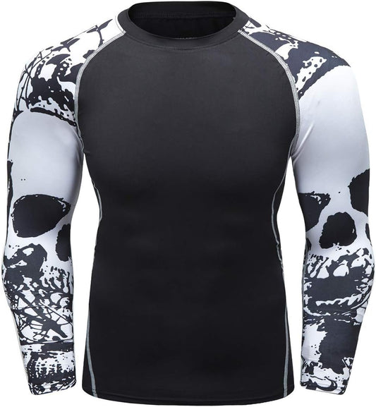 Long Sleeve Skull No-Gi Rashguard