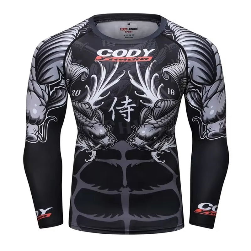 MMA T Shirt+Pants Rashguard Men MMA Muay Thai Shorts Kickboxing Boxeo Sport Suits Boxing Jerseys Jiu Jitsu T-Shirt Bjj Clothing