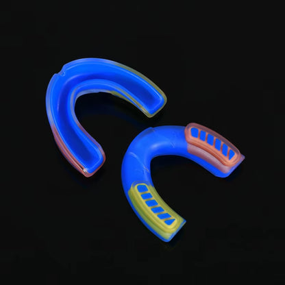 1 Piece Sport Mouth Guard EVA Boxing Teeth Braces Mouthguard Tooth Brace Protection for Rugby Boxing Karate Orthodontic Retainer